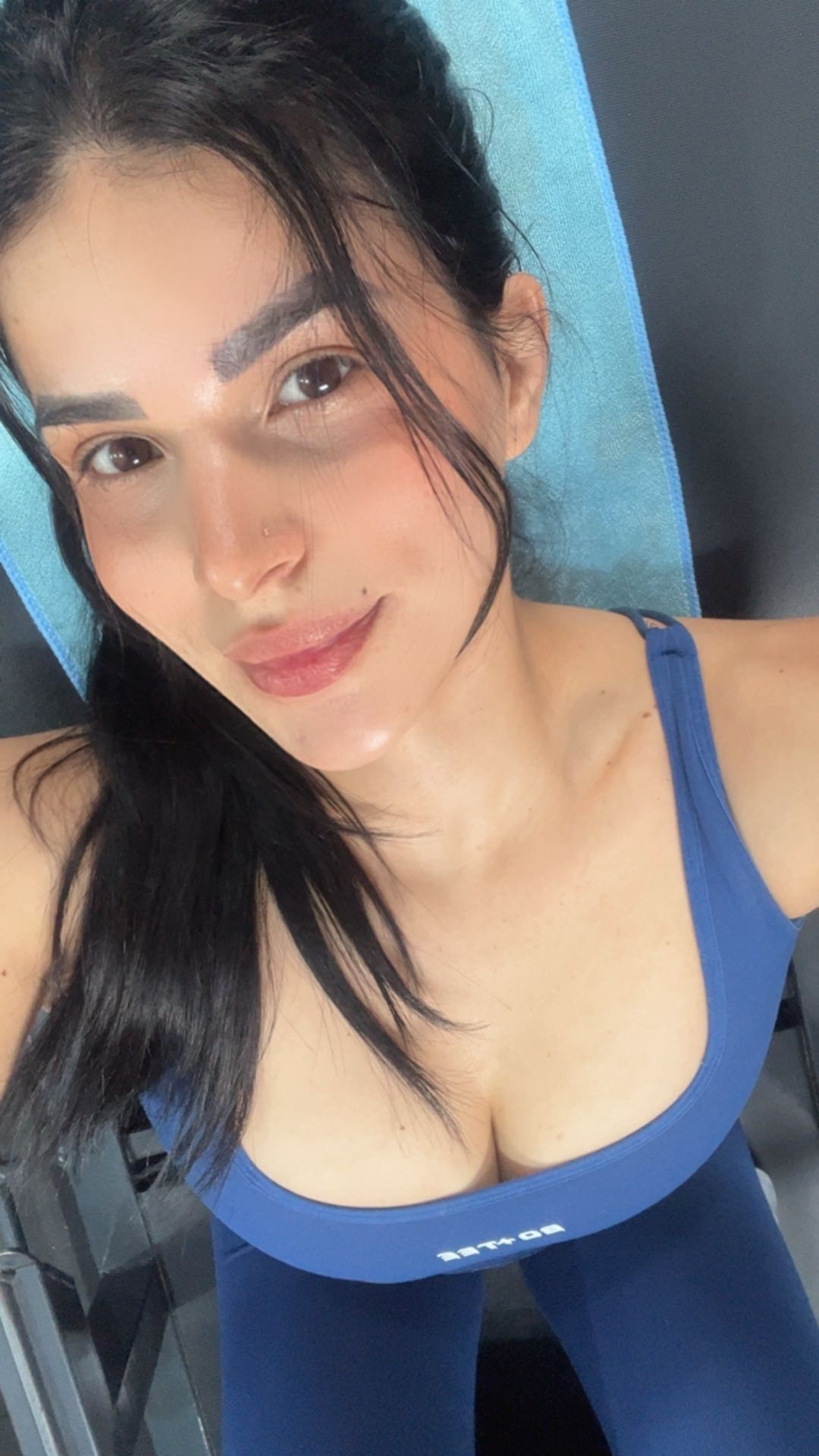 Another girl appearing as the next match
